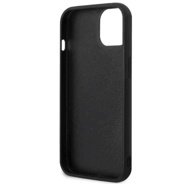Karl Lagerfeld KLHCP14S3DRKHNK iPhone 14 6.1" black/black hardcase Rubber Choupette 3Deng