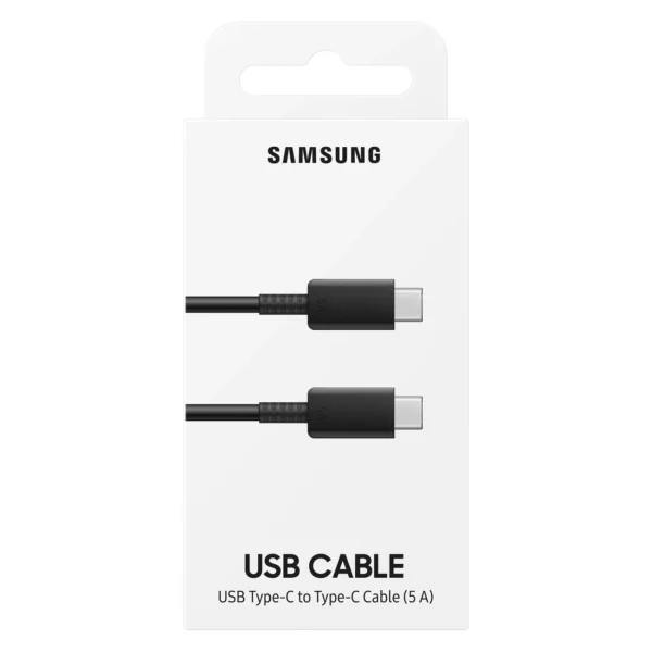 Samsung USB C cable 480Mbps 5A 1m (EP-DN975BBEGWW) - blackeng