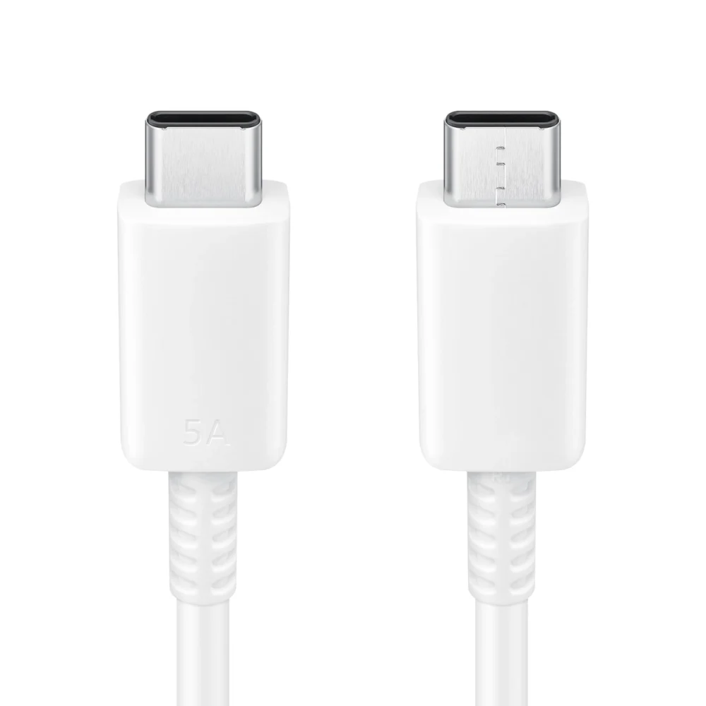 Samsung EP-DN975BWEGWW USB-C - USB-C 5A 480Mb/s cable 1m - whiteeng