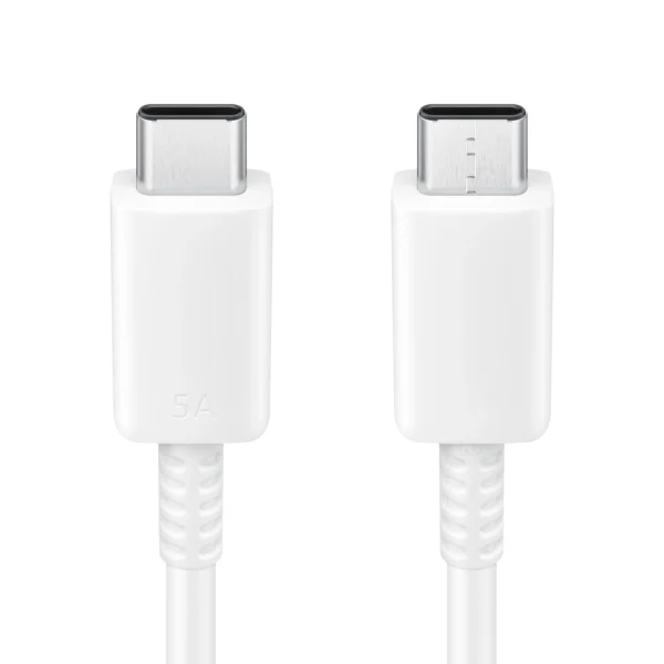 Samsung EP-DN975BWEGWW USB-C - USB-C 5A 480Mb/s cable 1m - whiteeng