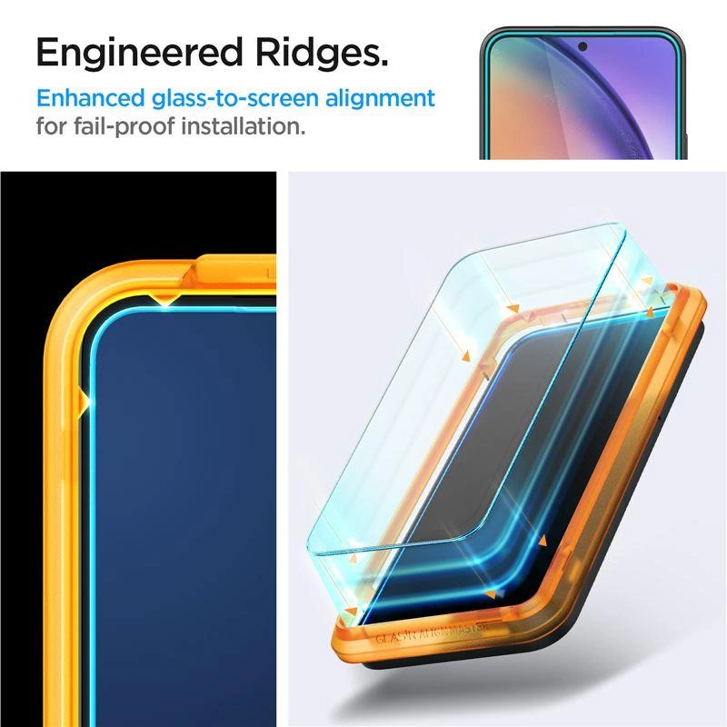 Spigen ALM Glas.tR tempered glass for Samsung Galaxy A54 5G - 2 pcs.eng