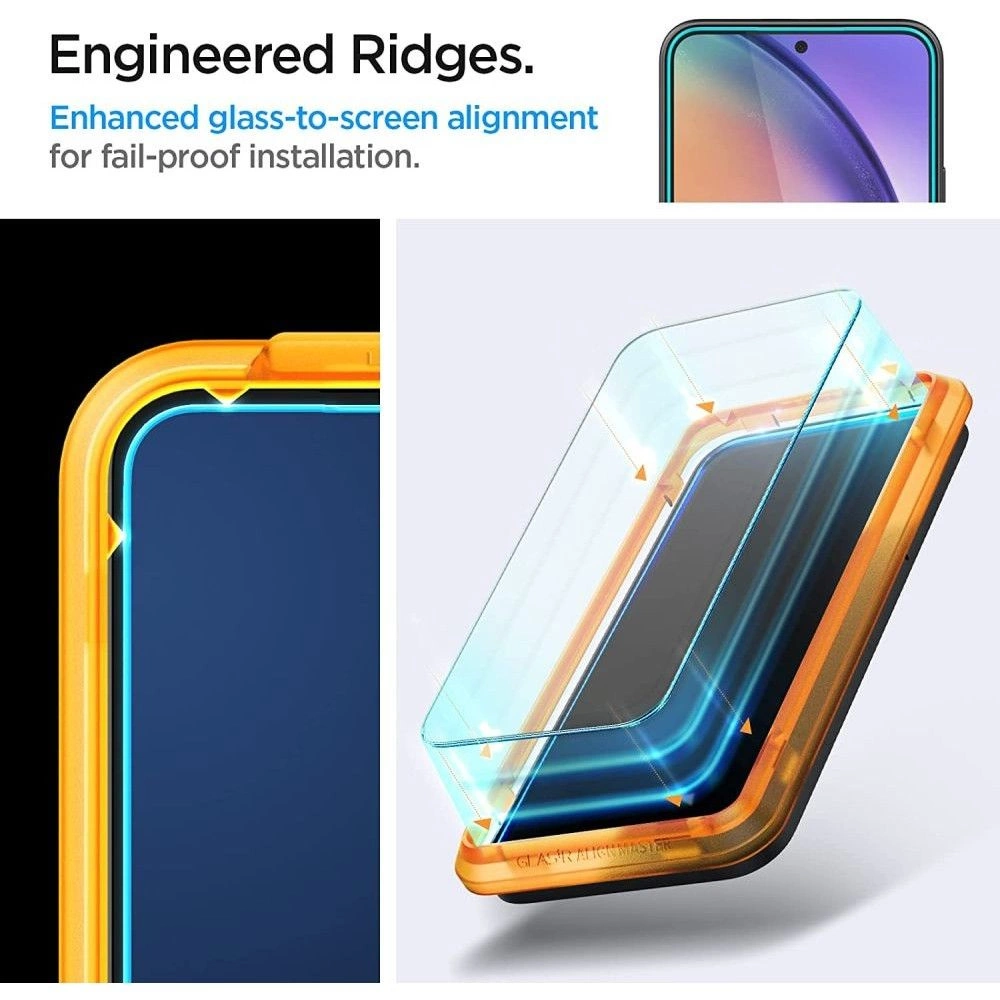 Spigen ALM Glas.tR tempered glass for Samsung Galaxy A54 5G - 2 pcs.eng