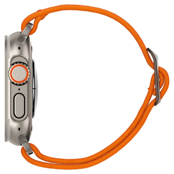 Spigen Fit Lite Ultra Strap for Apple Watch 4 / 5 / 6 / 7 / 8 / SE / Ultra (42/44/45/49 mm) - Orangeeng