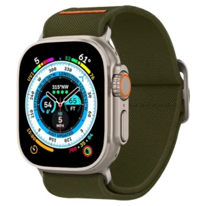 Spigen Fit Lite Ultra Strap for Apple Watch 4 / 5 / 6 / 7 / 8 / SE / Ultra (42/44/45/49 mm) - Greeneng