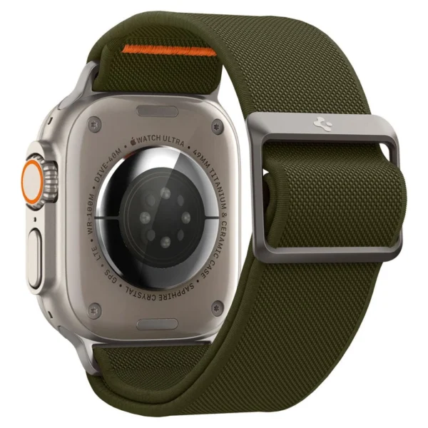 Spigen Fit Lite Ultra Strap for Apple Watch 4 / 5 / 6 / 7 / 8 / SE / Ultra (42/44/45/49 mm) - Greeneng