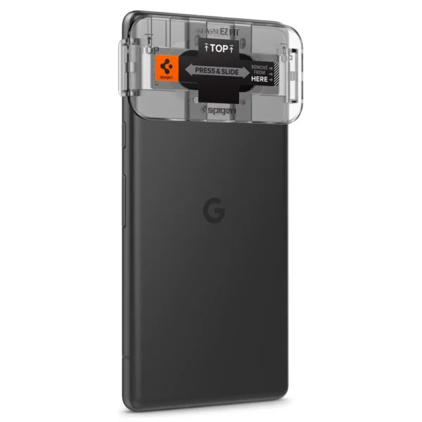 Spigen Glas.tR EZ Fit Optik Camera Protector for Google Pixel 7A - Black 2 pcs.eng
