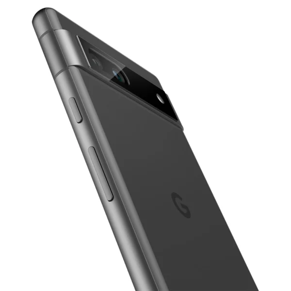 Spigen Glas.tR EZ Fit Optik Camera Protector for Google Pixel 7A - Black 2 pcs.eng