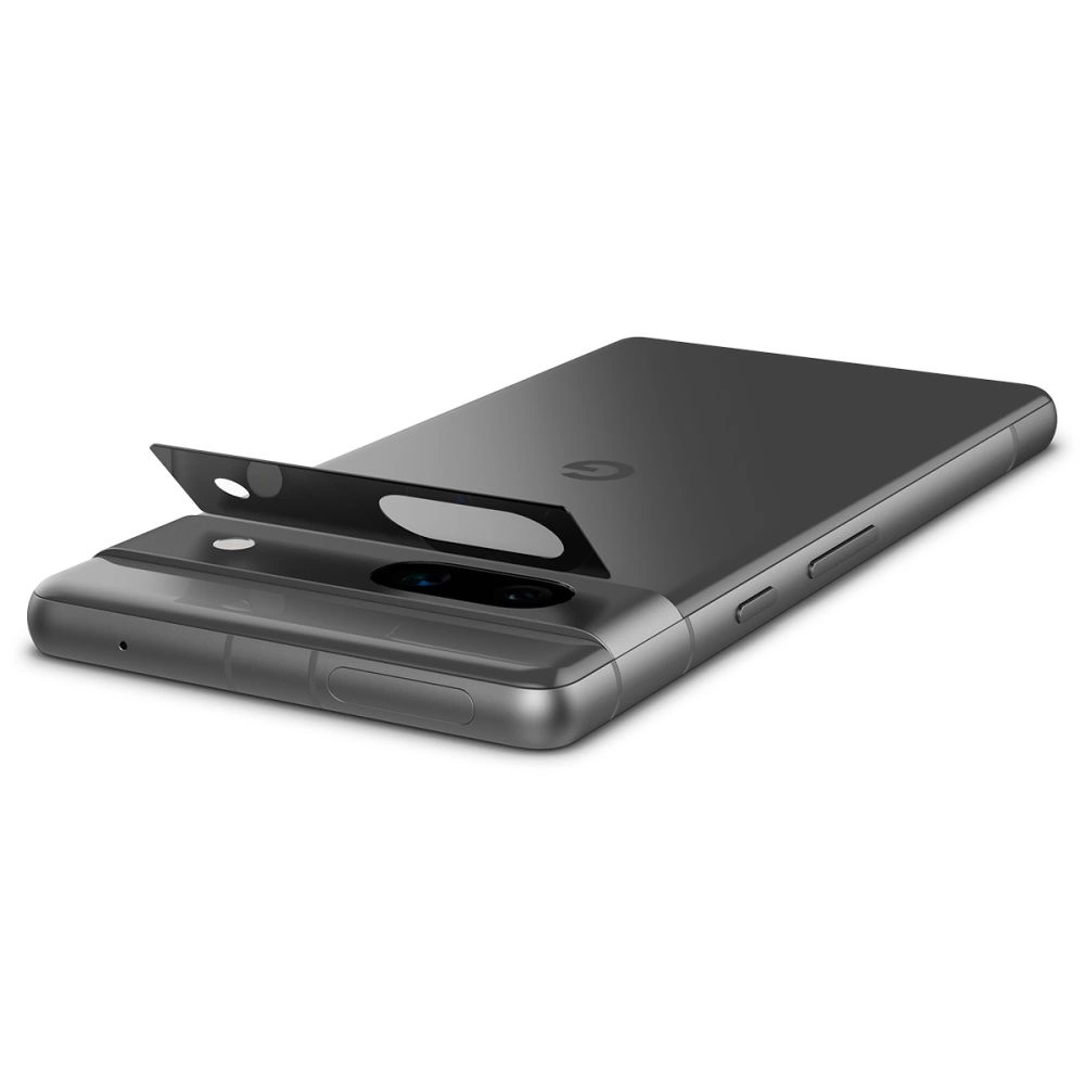 Spigen Glas.tR EZ Fit Optik Camera Protector for Google Pixel 7A - Black 2 pcs.eng