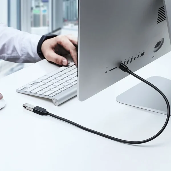 Ugreen cable extension cable USB 3.0 (female) - USB 3.0 (male) adapter 1m black (10368)eng
