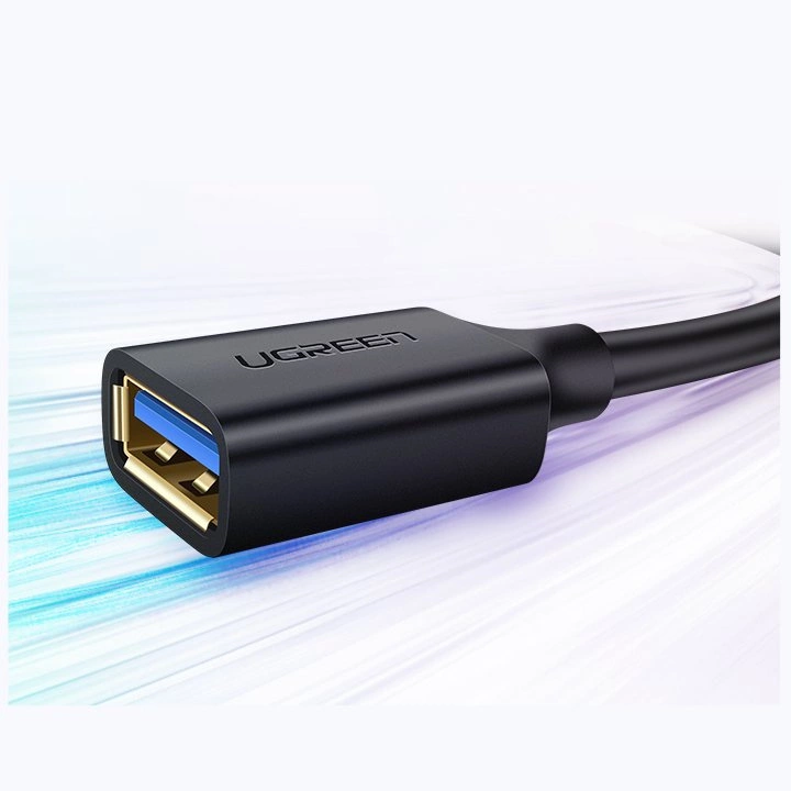 Ugreen cable extension cable USB 3.0 (female) - USB 3.0 (male) adapter 1m black (10368)eng