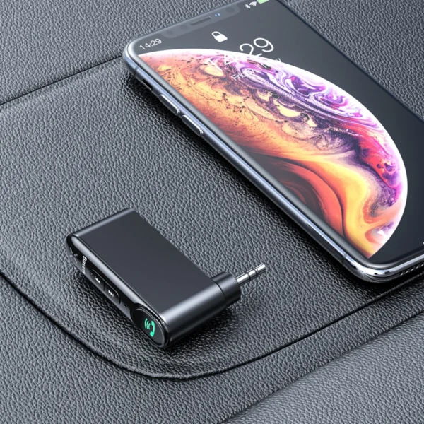 Baseus BSBA-02 (Overseas Edition) Bluetooth AUX transmitter - blackeng