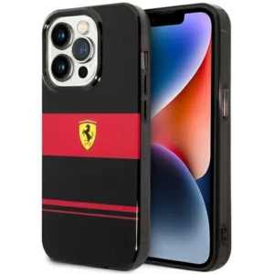Ferrari FEHMP14LUCOK iPhone 14 Pro 6.1" black/black hardcase IMD Combi Magsafeeng