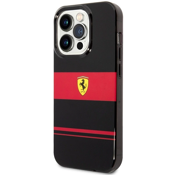 Ferrari FEHMP14LUCOK iPhone 14 Pro 6.1" black/black hardcase IMD Combi Magsafeeng