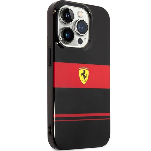 Ferrari FEHMP14LUCOK iPhone 14 Pro 6.1" black/black hardcase IMD Combi Magsafeeng