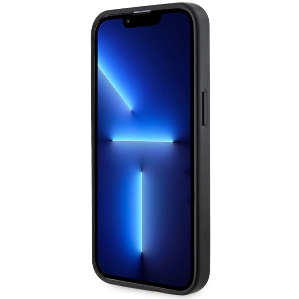 Guess GUHMP13LP4RPSK iPhone 13 Pro / 13 6.1" black/black hardcase 4G Printed Stripes MagSafeeng