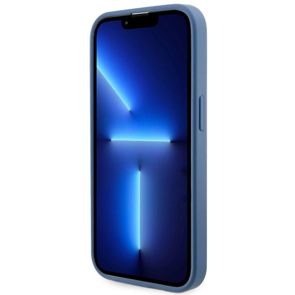 Guess GUHMP14LP4RPSB iPhone 14 Pro 6.1" blue/blue hardcase 4G Printed Stripes MagSafeeng