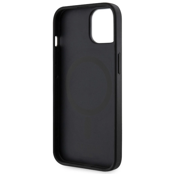 Guess GUHMP14MP4RPSK iPhone 14 Plus 6.7" black/black hardcase 4G Printed Stripes MagSafeeng
