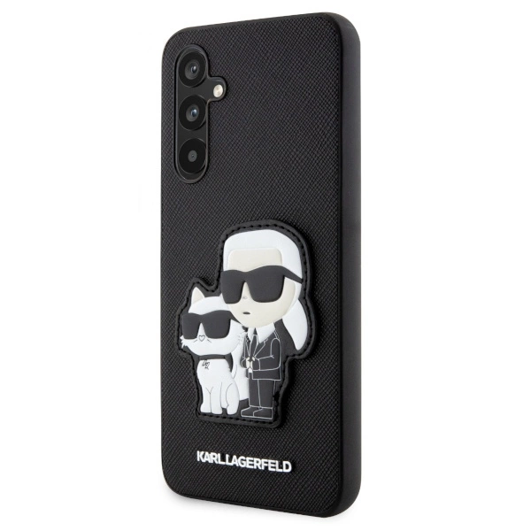 Karl Lagerfeld KLHCA34SANKCPK A34 5G A346 hardcase black/black Saffiano Karl & Choupetteeng