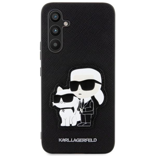 Karl Lagerfeld KLHCA34SANKCPK A34 5G A346 hardcase black/black Saffiano Karl & Choupetteeng