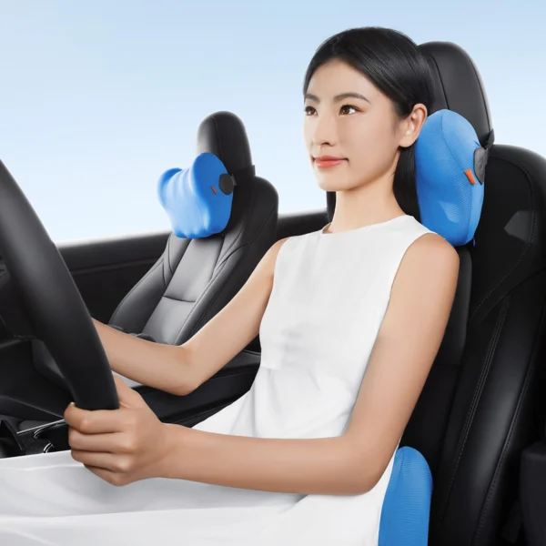 Baseus ComfortRide car headrest cushion - blueeng