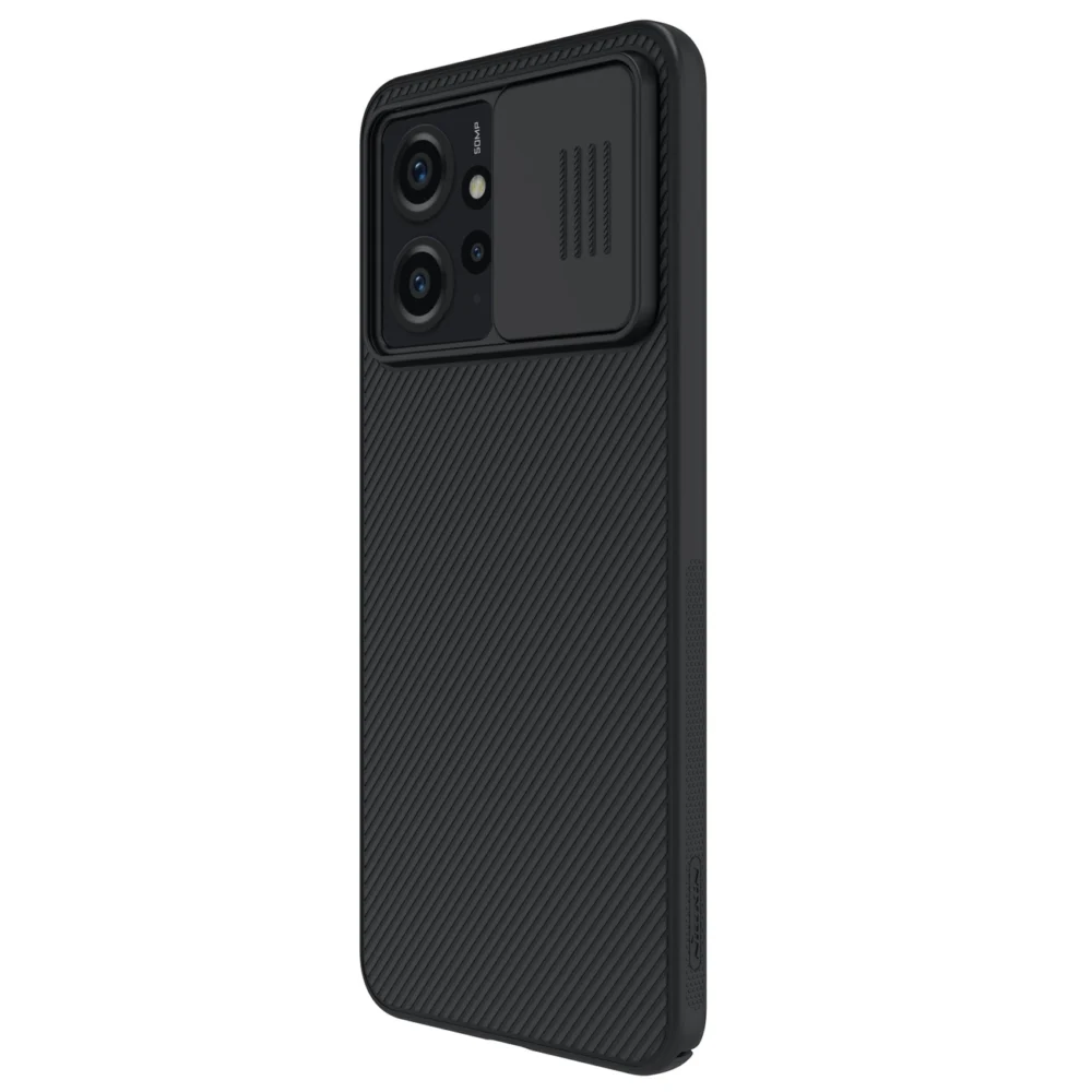 Xiaomi Redmi Note 12 Armored Case with Nillkin CamShield Case - Blackeng