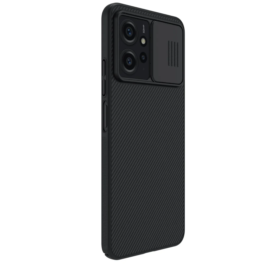 Xiaomi Redmi Note 12 Armored Case with Nillkin CamShield Case - Blackeng