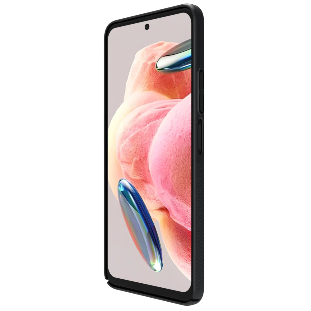 Xiaomi Redmi Note 12 Armored Case with Nillkin CamShield Case - Blackeng