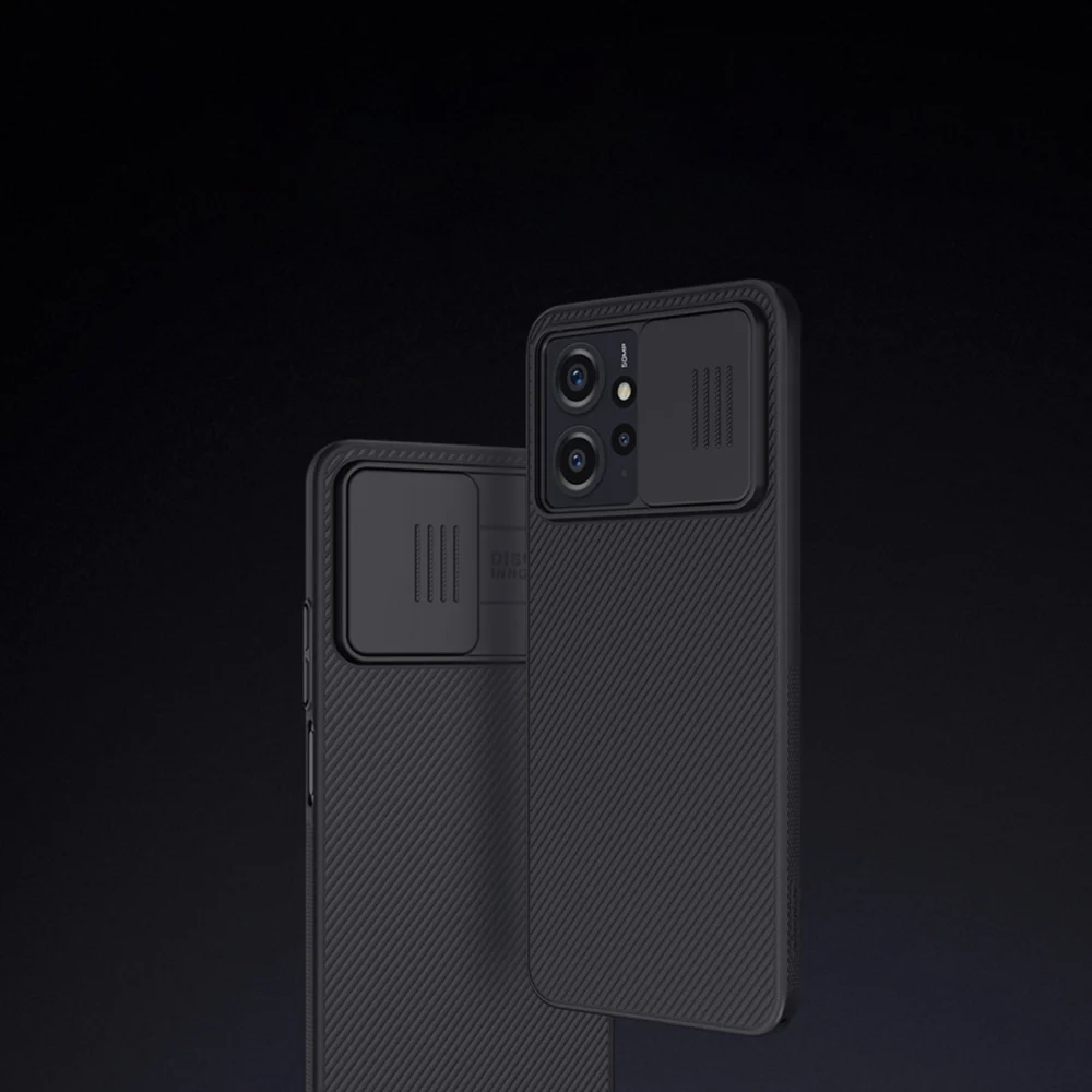 Xiaomi Redmi Note 12 Armored Case with Nillkin CamShield Case - Blackeng