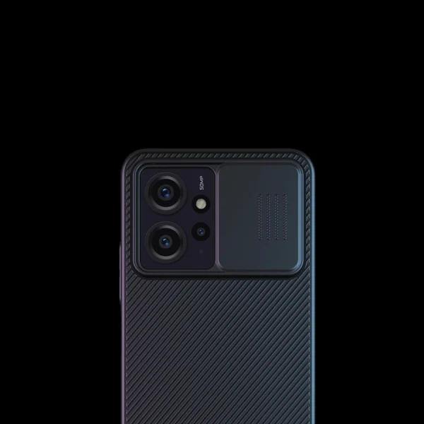 Xiaomi Redmi Note 12 Armored Case with Nillkin CamShield Case - Blackeng