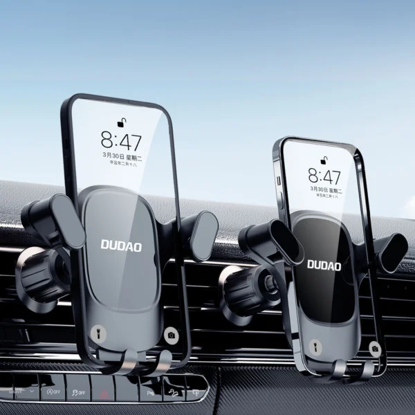 Dudao F5Pro air vent car phone holder - blackeng