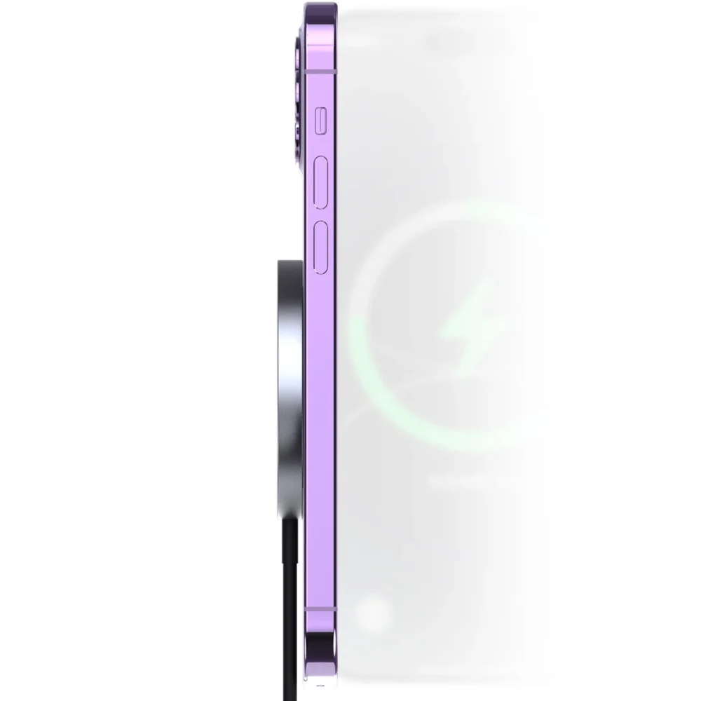 Dudao MagSafe 15W inductive charger - blackeng