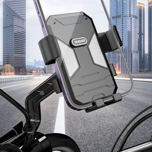 Dudao F7C+ bicycle / motorcycle phone holder - blackeng
