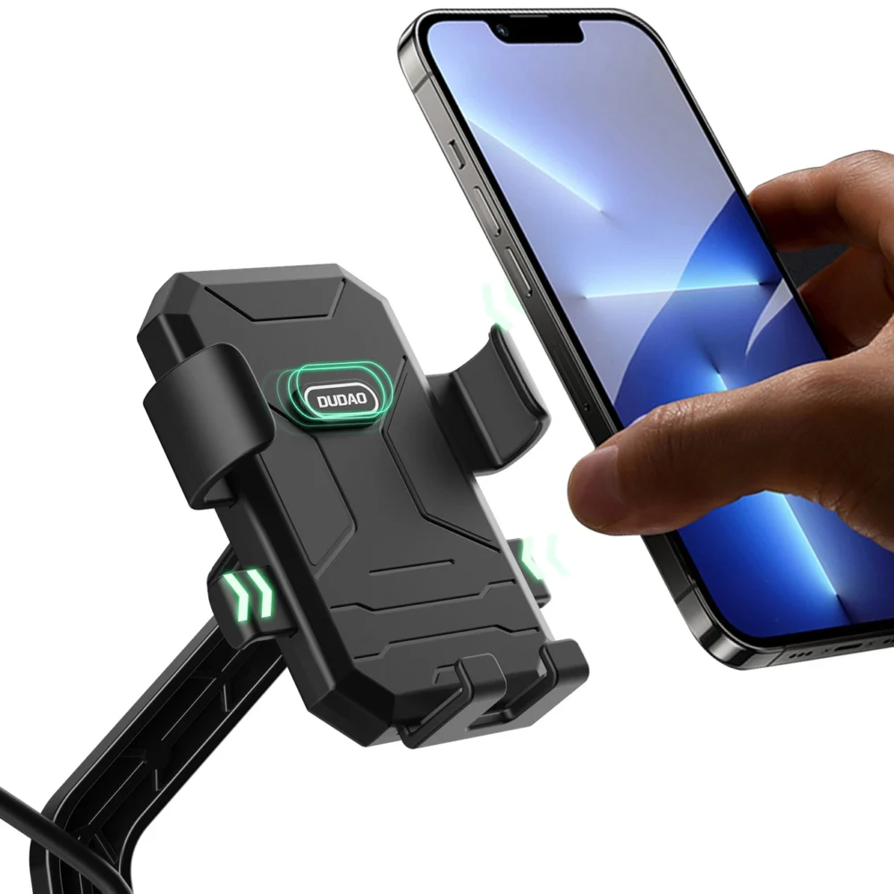 Dudao F7C+ bicycle / motorcycle phone holder - blackeng