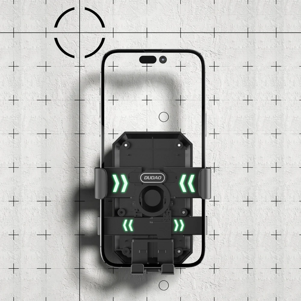 Bicycle / motorcycle phone holder Dudao F7C - blackeng