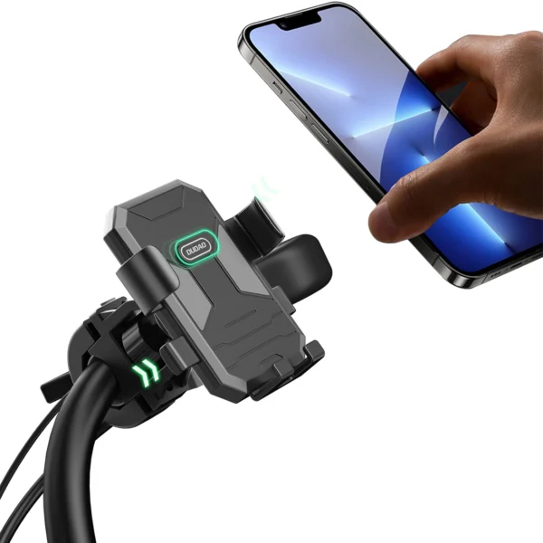 Bicycle / motorcycle phone holder Dudao F7C - blackeng