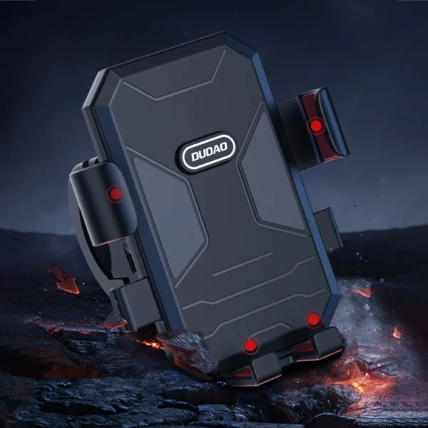 Bicycle / motorcycle phone holder Dudao F7C - blackeng