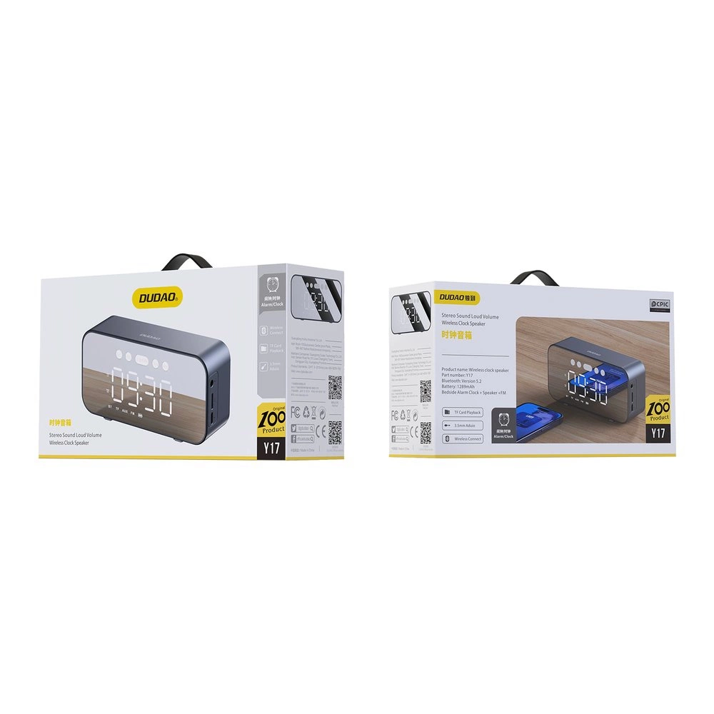 Dudao Y17 Bluetooth watch / speaker - silvereng
