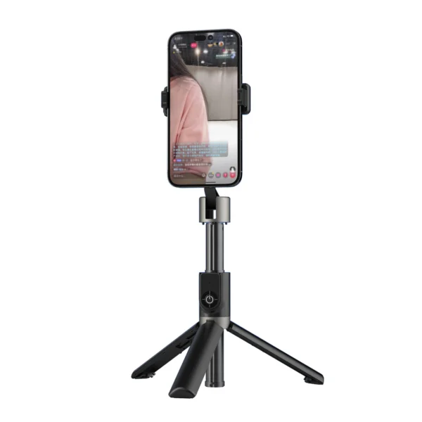 Selfie stick / telescopic pole with tripod Dudao F18B - blackeng
