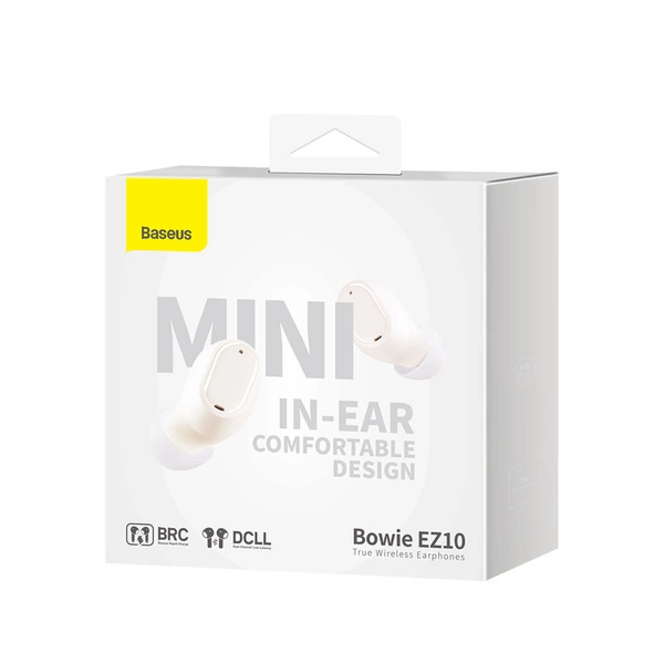 Baseus Bowie EZ10 TWS Bluetooth 5.3 wireless headphones - whiteeng
