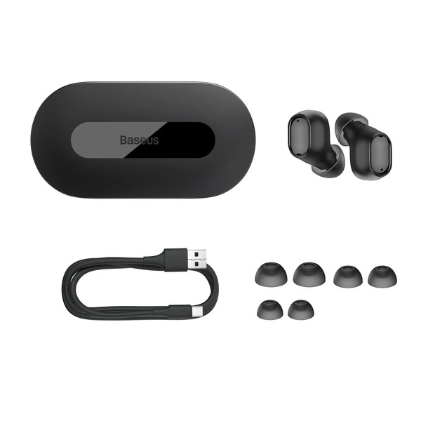 Baseus Bowie EZ10 TWS Bluetooth 5.3 wireless headphones - blackeng