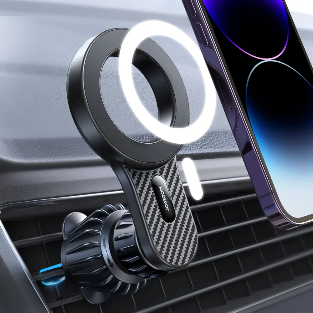 Magnetic car holder for iPhone with MagSafe Joyroom JR-ZS355 - blackeng