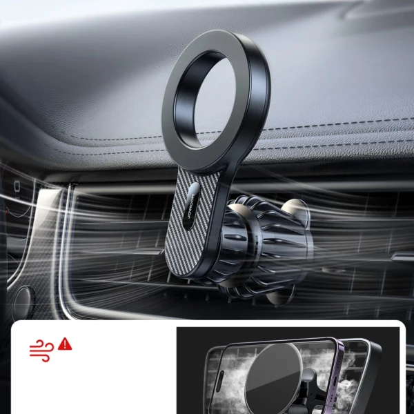 Magnetic car holder for iPhone with MagSafe Joyroom JR-ZS355 - blackeng