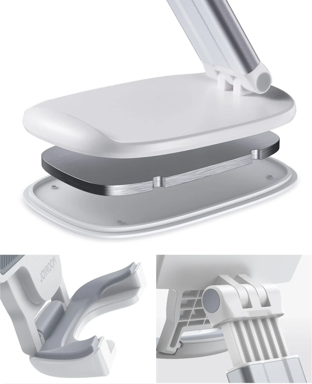 Joyroom JR-ZS371 foldable stand for phone and tablet with height adjustment - whiteeng