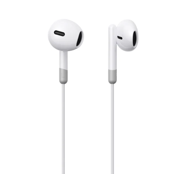 Joyroom JR-EW01 in-ear wired mini jack headphones with remote control - whiteeng