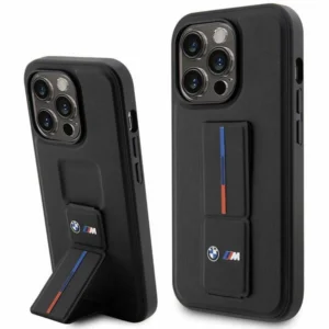 Case BMW BMHCP14L22GSLK iPhone 14 Pro 6.1" black/black hardcase Grip Hot Stampeng
