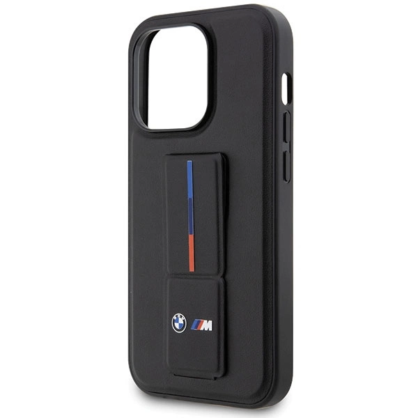 Case BMW BMHCP14L22GSLK iPhone 14 Pro 6.1" black/black hardcase Grip Hot Stampeng