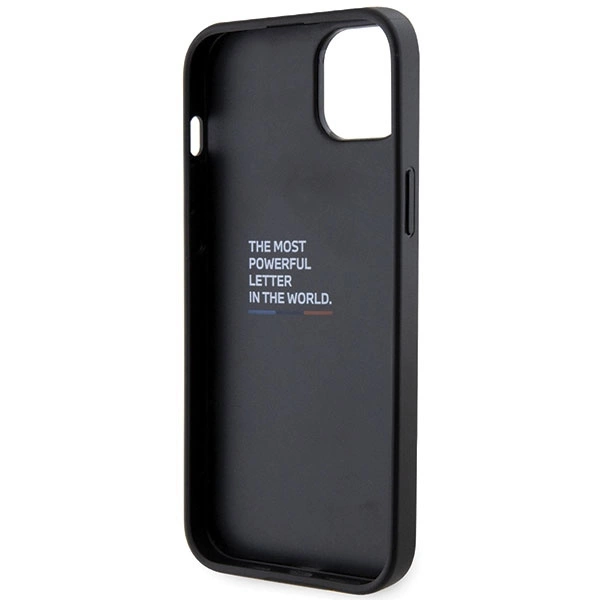 Case BMW BMHCP14S22GSLK iPhone 14 6.1" black/black hardcase Grip Hot Stampeng