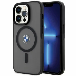 Case BMW BMHMP14LDSLK iPhone 14 Pro 6.1" black/black hardcase Signature MagSafeeng