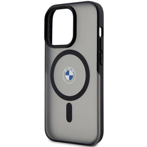 Case BMW BMHMP14LDSLK iPhone 14 Pro 6.1" black/black hardcase Signature MagSafeeng