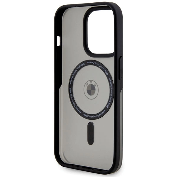 Case BMW BMHMP14LDSLK iPhone 14 Pro 6.1" black/black hardcase Signature MagSafeeng